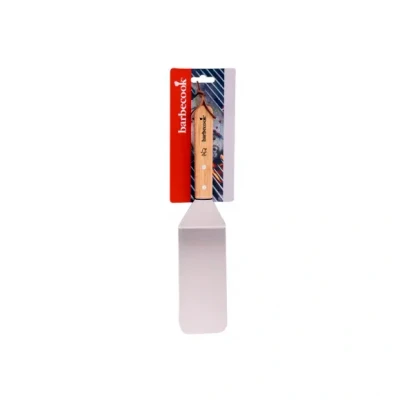 Afbeelding van Barbecook Visspatel Uit Rvs En Rubberhout 37Cm Bruin