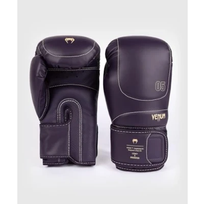 Afbeelding van Venum Impact Evo Bokshandschoenen Diep Paars 12 OZ