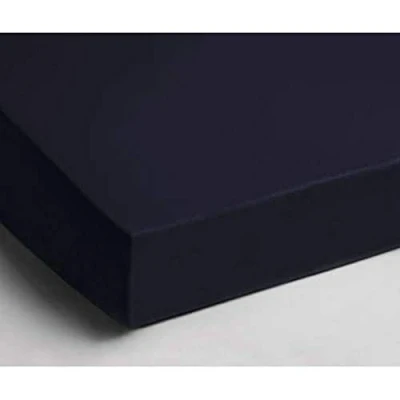 Afbeelding van Day Dream hoeslaken strijkvrij katoen 140 x 200 Navy