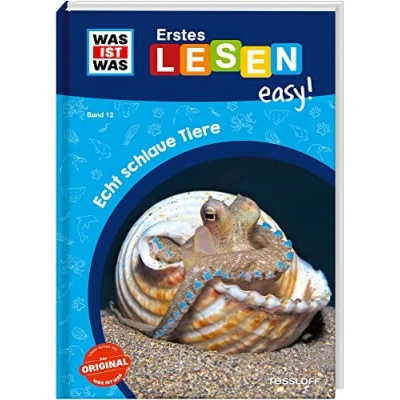 Afbeelding van WAS IST Erstes Lesen easy! Band 12. Echt schlaue Tiere