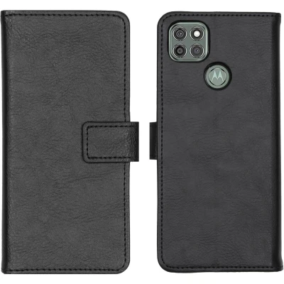 Afbeelding van iMoshion Hoesje Geschikt voor Motorola Moto G9 Power Met Pasjeshouder Mandala Bookcase Zwart