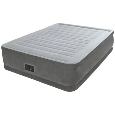 Afbeelding van Intex Velours Luchtbed Met Ingebouwde Pomp Plush Elevated Queen