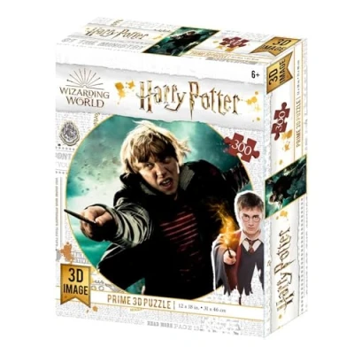 Afbeelding van Prime 3D Redstring puzzel Harry Potter Ron Weasley Battle 300 stuks (3D effect), lenskop, meerkleurig
