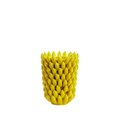 Afbeelding van Light &amp; Living Vaas RAM 25.5x25.5x34 Geel