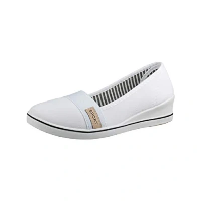 Afbeelding van Elara Ballerina, laag voor dames, Wit Londen