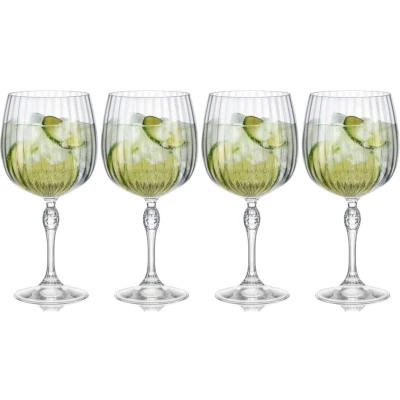 Afbeelding van Bormioli Rocco Gin Tonic Glazen America 20&#039;s 740 ml 4 Stuks