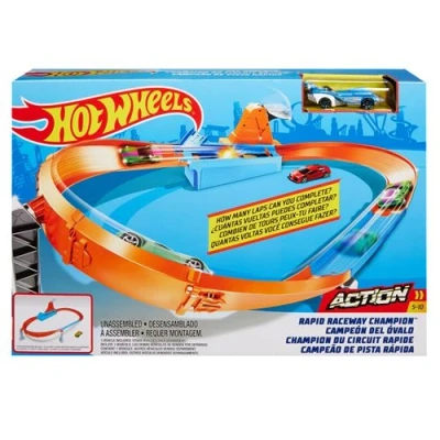 Image de Voiture Hot Wheels Piste Champion du circuit rapide