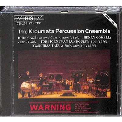 Afbeelding van Kroumata Percussion Ensemble Second Construction For 4 Players ( (CD)