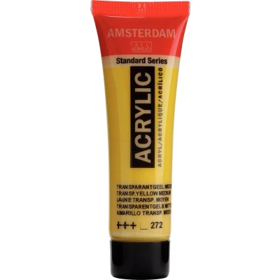 Afbeelding van Amsterdam acryl 272 transparantgeel middel 20 ml