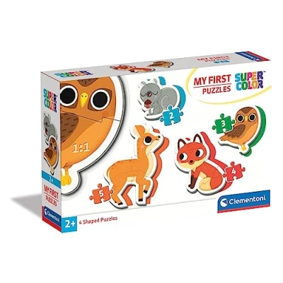 Afbeelding van MY FIRST PUZZLES 2 3 4 5 FOREST ANIMALS