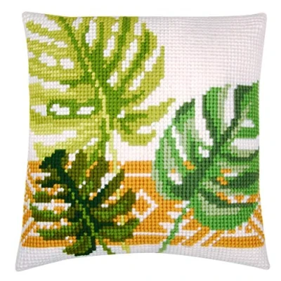 Afbeelding van Vervaco Botanical Kruissteekkussen pakket PN 0165496