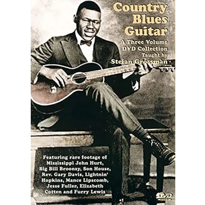 Afbeelding van Stefan Grossman Country Blues Guitar Taught By (3 DVD)