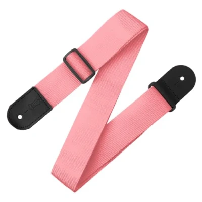 Image de Levy&#039;s M8POLY PNK Sangle Guitare Polypropylène Pink