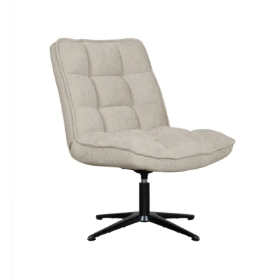 Afbeelding van LABEL51 Vince Fauteuil Bruin Stof