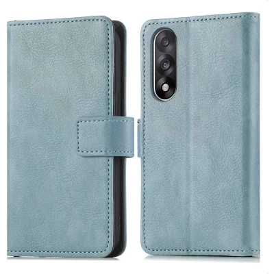 Afbeelding van imoshion Luxe Bookcase voor de OnePlus Nord 5 Lichtblauw