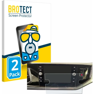 Afbeelding van BROTECT Screenprotector voor Volkswagen Polo VI Ready 2 Discover 8&quot; Folie Beschermfolie matte (2 Stuks)