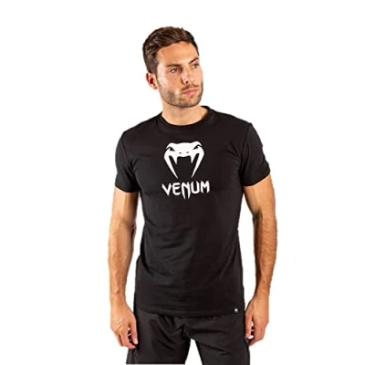 Afbeelding van Venum Classic T Shirt Zwart met wit XXL