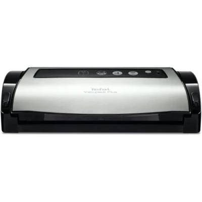 Afbeelding van Tefal YY3107FB Vacupack Plus vacuümmachine + met 2 luchtdichte lunchboxen en rollen apparaatverpakking, zilverkleurig
