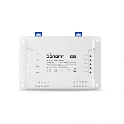 Afbeelding van Sonoff 4CHR3 4 gang Smart Schakelaar WiFi