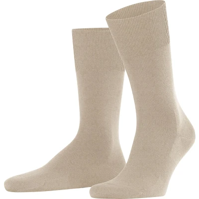Afbeelding van Falke heren Climawool sokken in scheerwolblend de kleur Beige, maat: 39/40