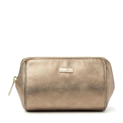 Afbeelding van dR Amsterdam Mint Make Up Bag gold