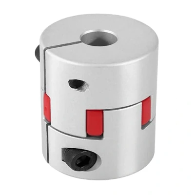 Afbeelding van Coupleur élastique en forme de prune 10 mm à 19 mm, axe d&#039;accouplement alliage d&#039;aluminium, connexion pour machine CNC d&#039;imprimante 3D et moteur pas pas, D40xL42