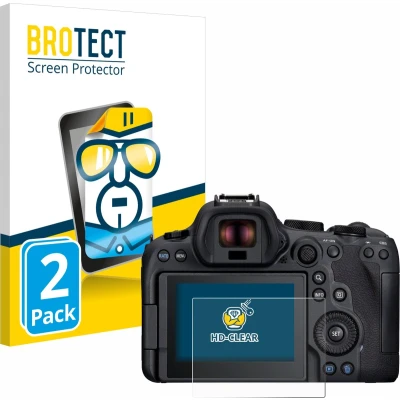 Afbeelding van BROTECT Screenprotector voor Canon EOS R6 Mark II Folie Beschermfolie transparant (2 Stuks)