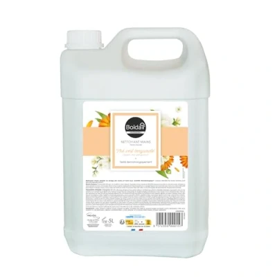 Afbeelding van BOLDAIR Handreiniger de groene bergamot reinigingsformule, hydraterend en verzachtend 5 l gemaakt in Frankrijk