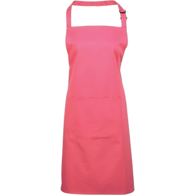 Afbeelding van Premier Colours Bib Apron With Pocket PR154 Fuchsia