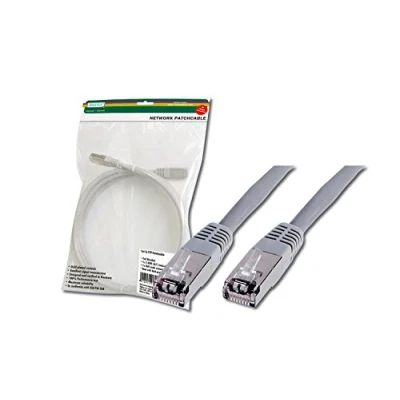 Afbeelding van Digitus DK 1531 050 RJ45 Netwerkkabel, patchkabel CAT 5e SF/UTP 5.00 m Grijs UL gecertificeerd 1 stuk(s)