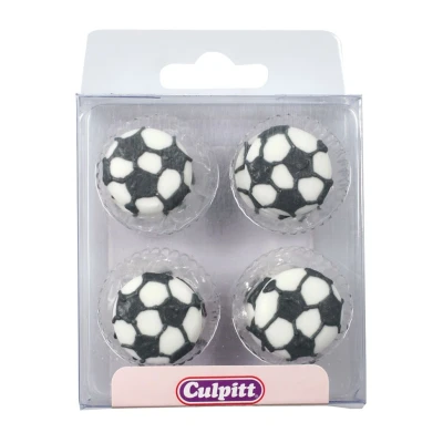 Afbeelding van Culpitt Suikerdecoratie Voetbal 12st.