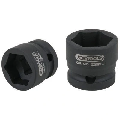 Afbeelding van KS TOOLS 515.0071 Kracht, dopsleutel 22,0 12,5 (1/2&quot;)mm (inch) Zeskant