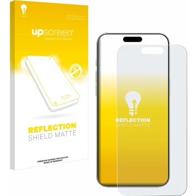 Afbeelding van upscreen Screenprotector voor Apple iPhone 16 Folie Beschermfolie anti glare matte