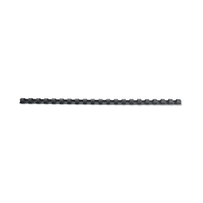 Afbeelding van Bindrug GBC 8mm 21rings A4 zwart 100stuks