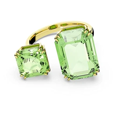 Afbeelding van Swarovski dames Ring met kristal in de kleur Groen, maat: Maat 60 19 mm