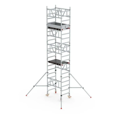 Afbeelding van Eenpersoonssteiger Altrex MiTOWER L120xB75cm 4.20m werkhoogte Fiber Deck platformen