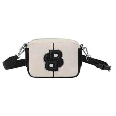 Afbeelding van BOSS Anett Crossbody Schoudertas, Dames, Maat: One Size, Natural