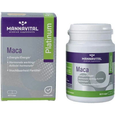 Afbeelding van Maca Platinum capsules 60 pcs.