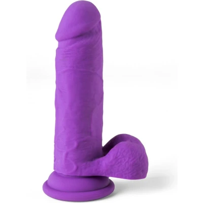 Afbeelding van Virgite Realistische Vibrerende Dildo Met Afstandsbediening R12 Paars