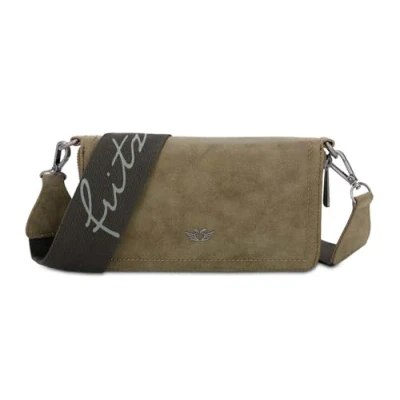 Afbeelding van Fritzi aus Preußen Schoudertas Vintage Fritzi03 Crossbody Jungle Groene