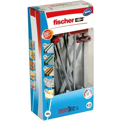 Afbeelding van Fischer duotec hollewandplug 10 mm + schroef stuks