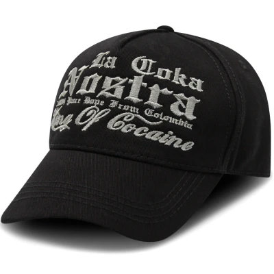 Afbeelding van Local Fanatic Baseball Cap Heren King Of Cocaine Zwart
