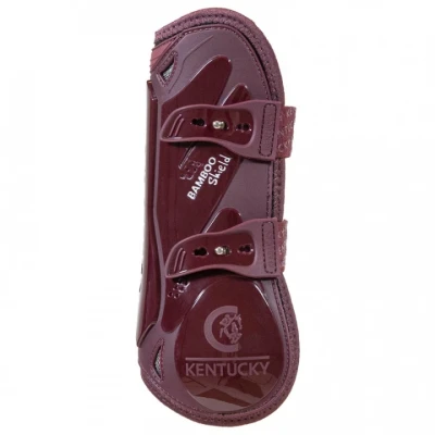Afbeelding van Kentucky Peesbeschermers Bamboo Elastic Bordeaux XS