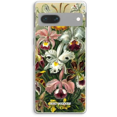 Afbeelding van Case Company® hoesje geschikt voor Google Pixel 7 Haeckel Orchidae Soft Cover Telefoonhoesje Bescherming aan alle Kanten en Schermrand