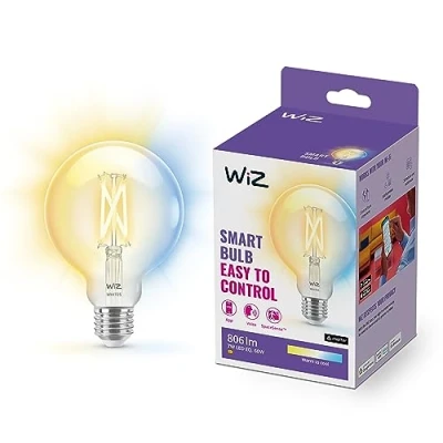 Afbeelding van WiZ 8718699786694 LED lamp Energielabel E (A G) E27 7 W = 60 Warmwit tot koudwit Besturing via App 1 stuk(s)