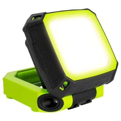 Afbeelding van Luceco Compact Magnetic USB oplaadbare werklamp, groen