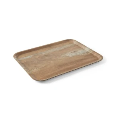 Afbeelding van Hendi Dienblad Rechthoek Melamine Hout Bedrukking Eiken 370x530mm