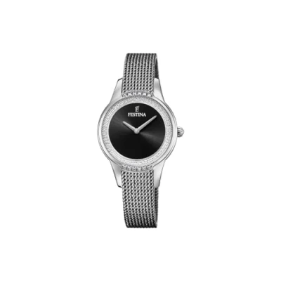 Afbeelding van FESTINA Dameshorloge analoog kwarts met armband van roestvrij staal F20494/3, zilver, klassiek, zilver., Klassiek