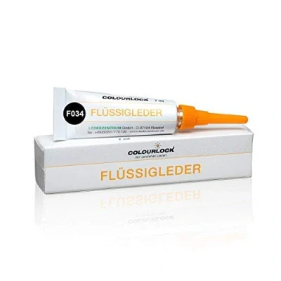 Afbeelding van COLOURLOCK vloeibaar leder 7 ml Kleur F034 zwart.