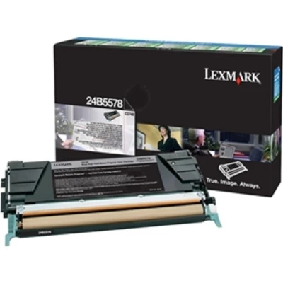 Afbeelding van Lexmark 24B5578 Toner Zwart Hoge capaciteit